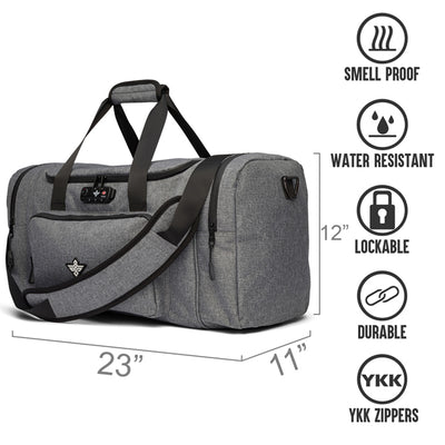 Legion Smell Proof Duffle Bag with Combination Lock