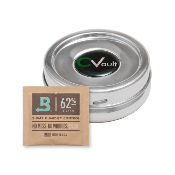 CVault Twist X-small Humidity Control Airtight Metal Smell Proof