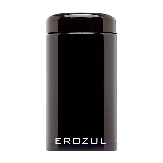 Erozul Smell Proof Leak Proof UV Glass Jars for Storing Herbs.