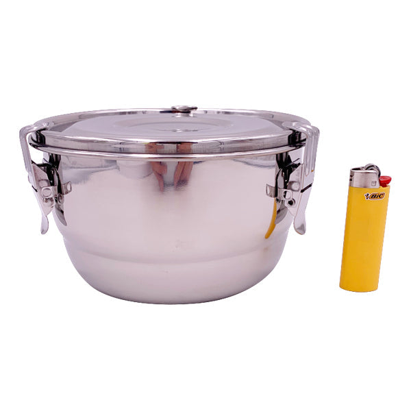 CVault 2 Liter Humidity Control Airtight Metal Stash Smell Proof Container