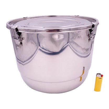 CVault 21 Liter Humidity Control Airtight Metal Stash Smell Proof Container