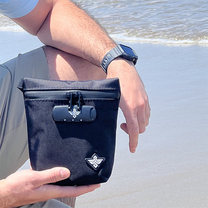 Erozul Orion Smell Proof Bag - Odor Proof, Water Resistant, Lockable Storage Bag.
