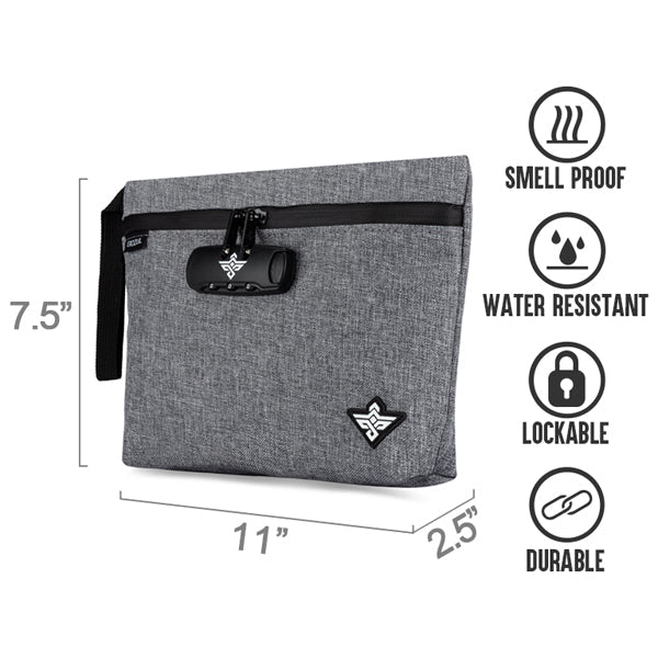 Smell Proof Bag Durable Waterproof Odor Proof Stash Bag With Lock Inside Pouches